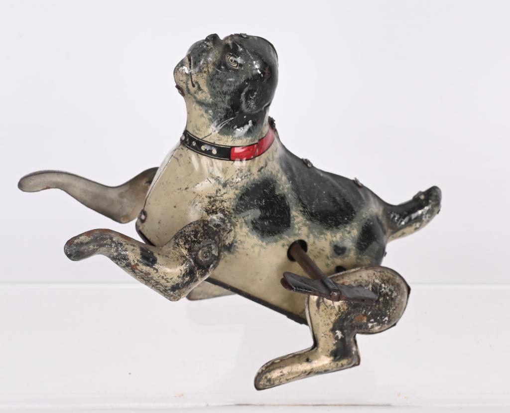 German tin windup Jumping Dog (1 of 3)