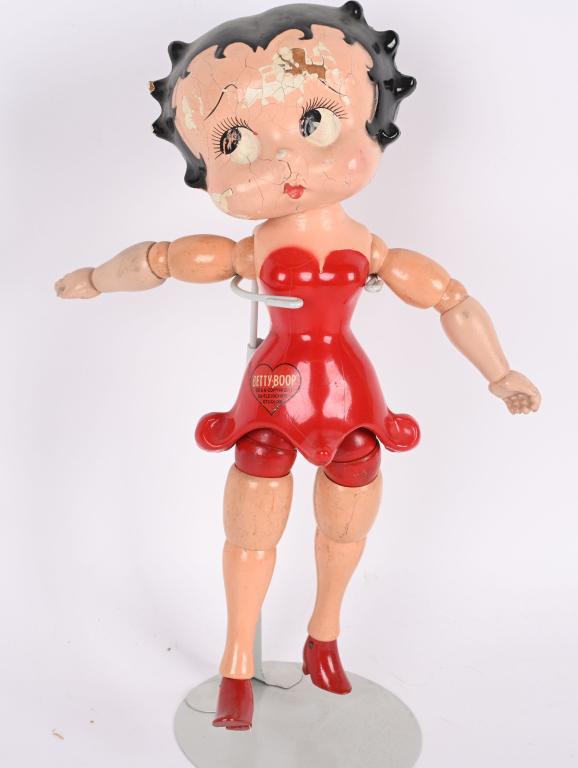 IDEAL BETTY BOOP WOOD JOINTED FIGURE (1 of 2)