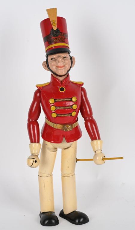 GENERAL ELECTRIC DRUM MAJOR WOODEN DOLL (1 of 4)