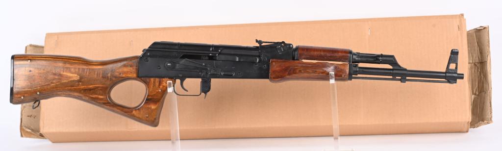 BOXED MAADI RML SEMI AUTOMATIC AKM 7.62x39 RIFLE: SERIAL: ES11219 BARREL: 16" CALIBER: 7.62x39 Of all the AK platforms and variants, the one that is said to be most true to the original Russian specifications of the AKM is the Egyptian Maadi. This is