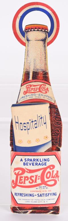 PEPSI COLA HOSPITALITY RECIPES BOOK & BOTTLE (1 of 3)