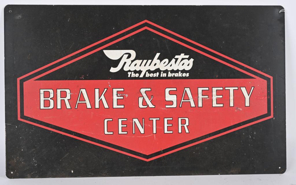RAYBESTOS BRAKE & SAFETY CENTER SIGN (1 of 2)