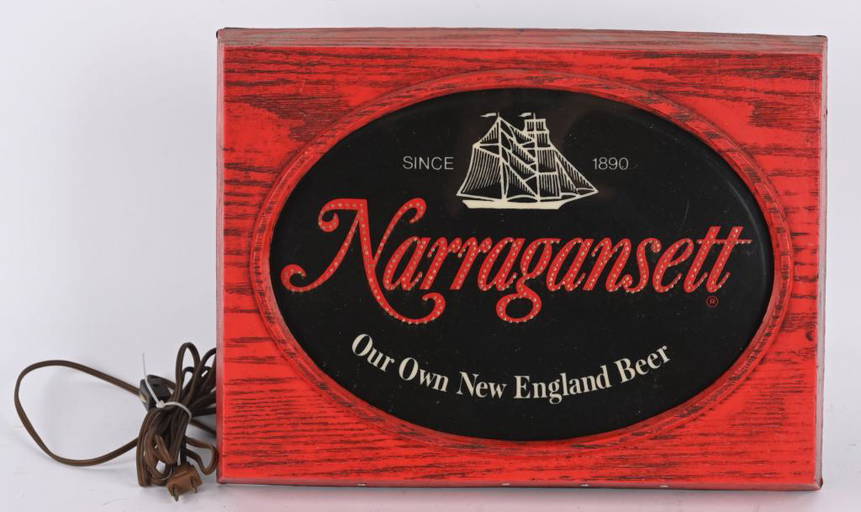 Narragansett Beer Lighted Sign