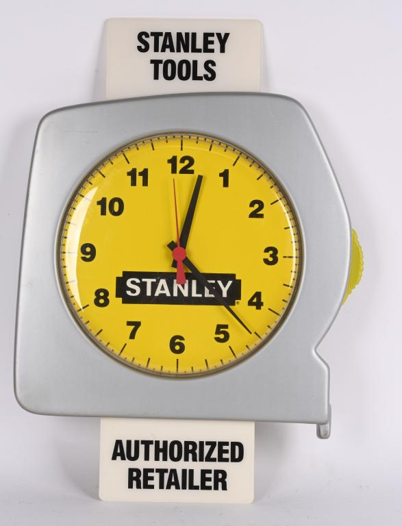 STANLEY TOOLS TAPE MEASURE CLOCK (1 of 2)