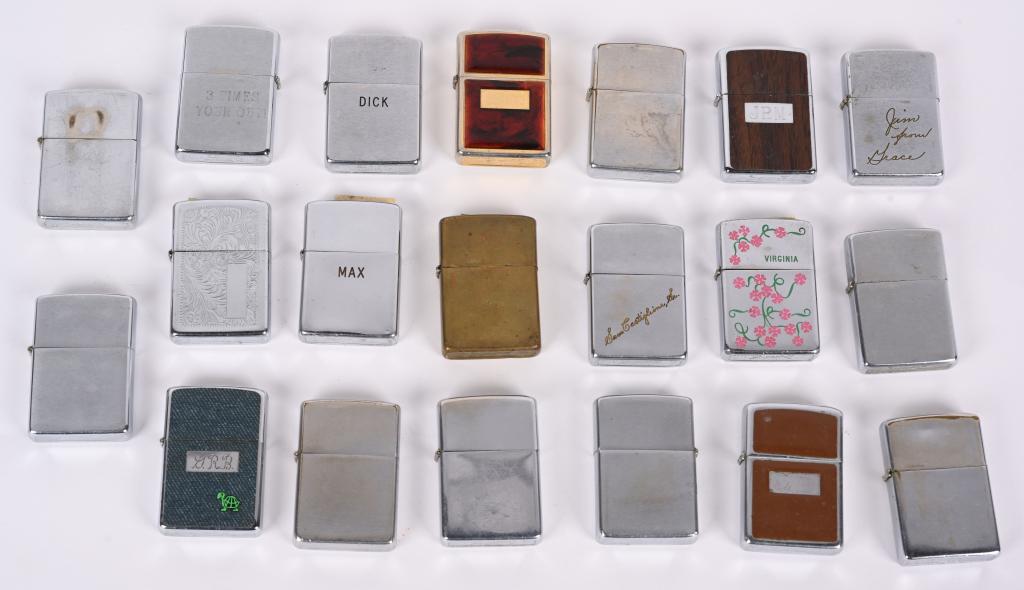 20- ZIPPO CIGARETTE LIGHTERS (1 of 4)