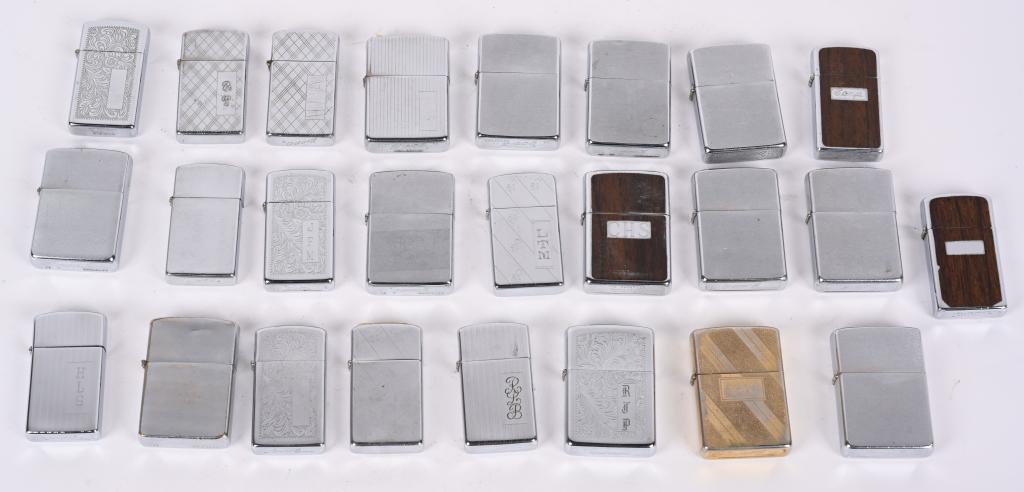 25- ZIPPO CIGARETTE LIGHTERS (1 of 3)