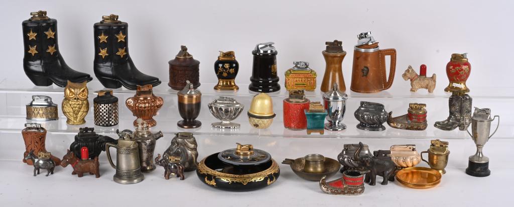 HUGE LOT FIGURAL & NOVELTY LIGHTERS (1 of 4)