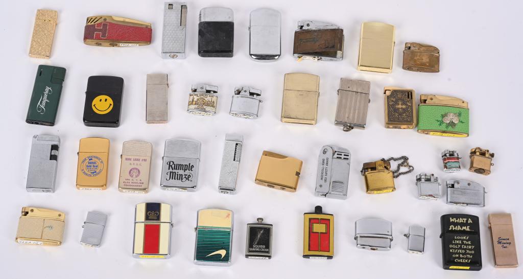 40- VINTAGE CIGARETTE LIGHTERS (1 of 5)