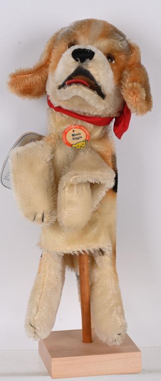 STEIFF MIMIC BIGGIE: All original with IDs. Excellent