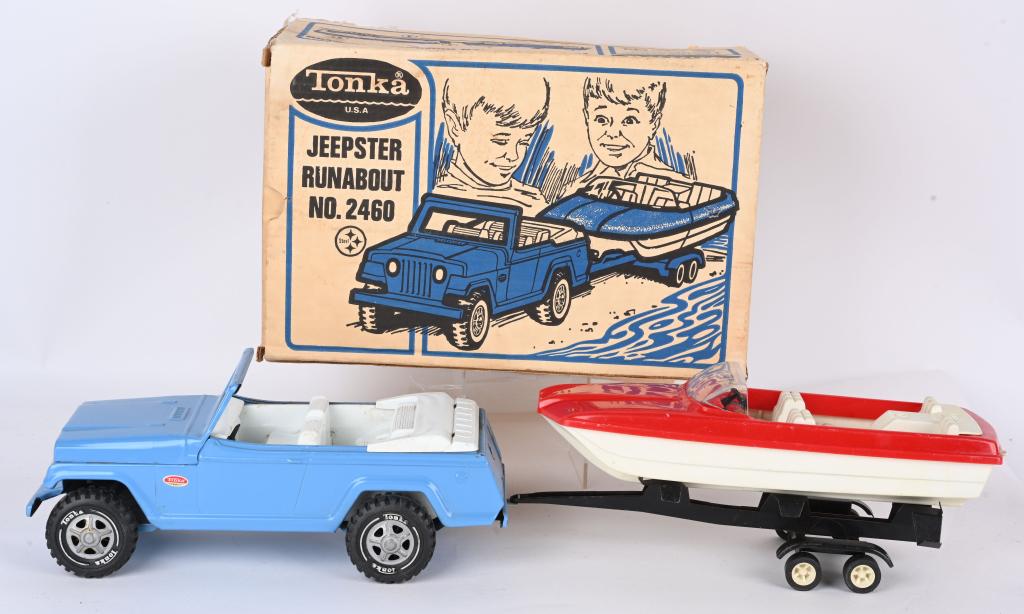 TONKA #2460 JEPPSTER RUNABOUT w/BOX (1 of 6)