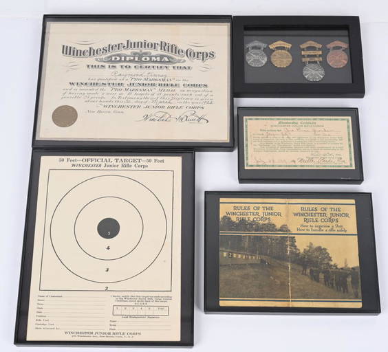 WINCHESTER JUNIOR RIFLE CORPS LOT (0027) on Sep 03, 2022 Milestone