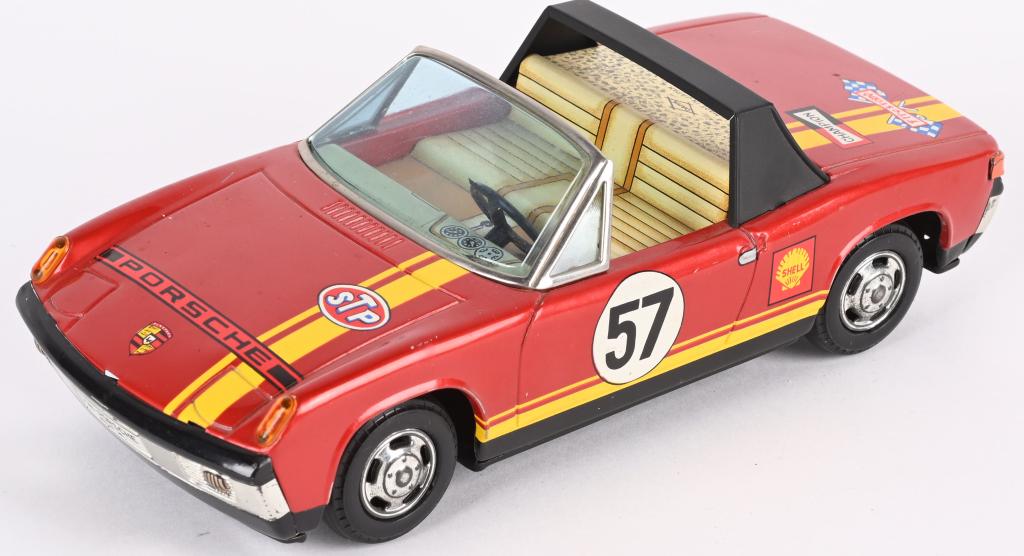 JAPAN BATTERY OP PORSCHE 914: All original with nice details. Did not work when tested. 9" Excellent