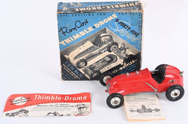 Roy Cox Thimble Drome Special Racer W/ Box
