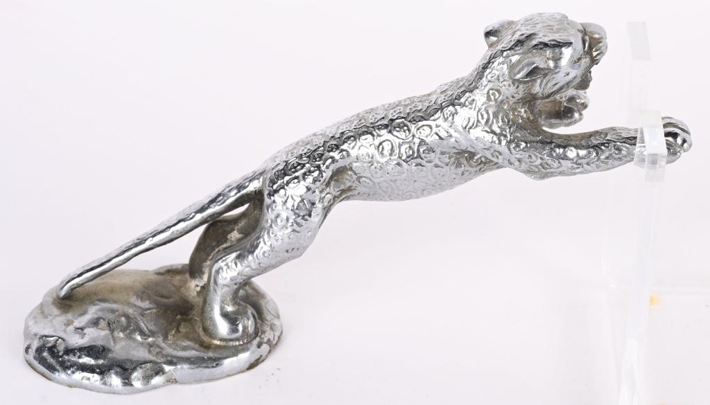 1930s DESMO JAGUAR CAR MASCOT (1 of 4)