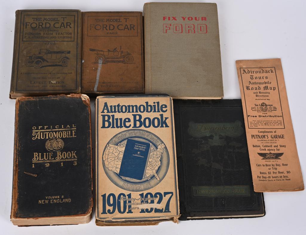 Duesenberg Instruction Book and Other Books (1 of 3)