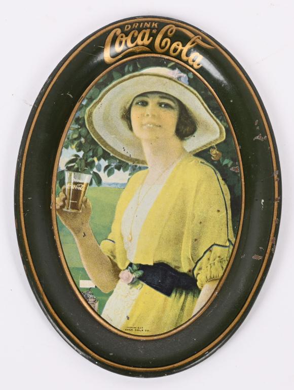 1916 COCA-COLA TIP TRAY (1 of 2)