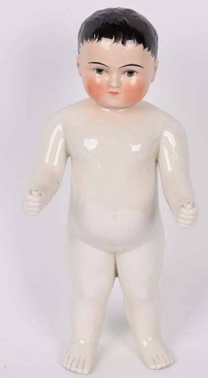 FROZEN CHARLIE BISQUE DOLL 15": All original and in great condition. 15" Excellent