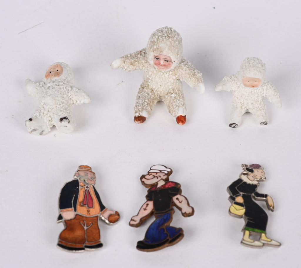 POPEYE ENAMEL PINS & GERMAN SNOWBABIES (1 of 4)