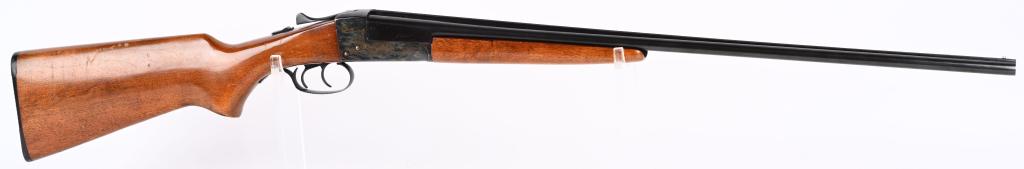 STEVENS / SAVAGE MODEL 311 410 GA, DOUBLE BARREL: SERIAL NUMBER N/A BARREL 26" CALIBER .410 GAUGE MANUFACTURED PRE- 1968. Produced in Chicopee Falls Mass. with polished blue double barrels with grooved rib and white metal bead front sight. Vivid case