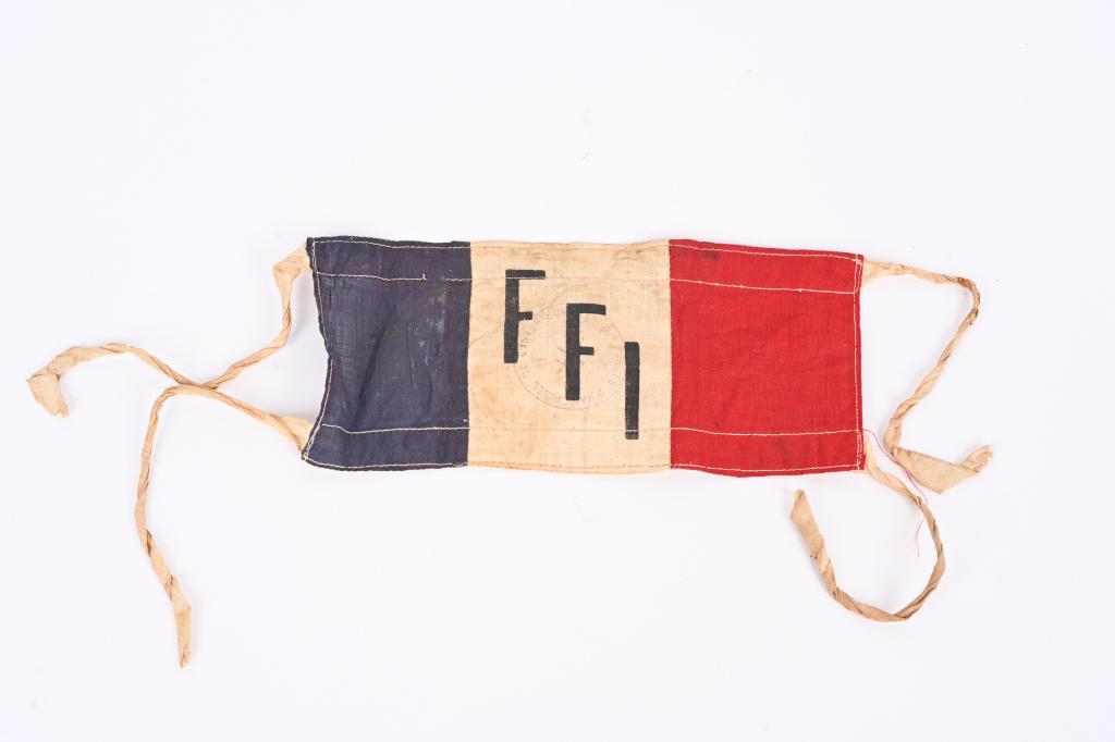 WWII FREE FRENCH RESISTANCE FFI ARMBAND NAMED WW2: FFI or French Forces of the Interior (French: Forces Françaises de l'Intérieur) refers to French resistance fighters in the later stages of World War II. Charles de Gaulle used it as a forma