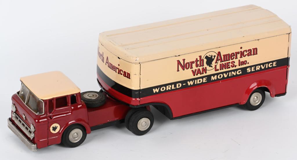 JAPAN TIN FRICTION NORTH AMERICAN VAN LINES TRUCK (1 of 5)