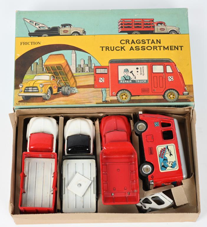 CRAGSTAN TRUCK ASSORTMENT w/ BOX (1 of 6)