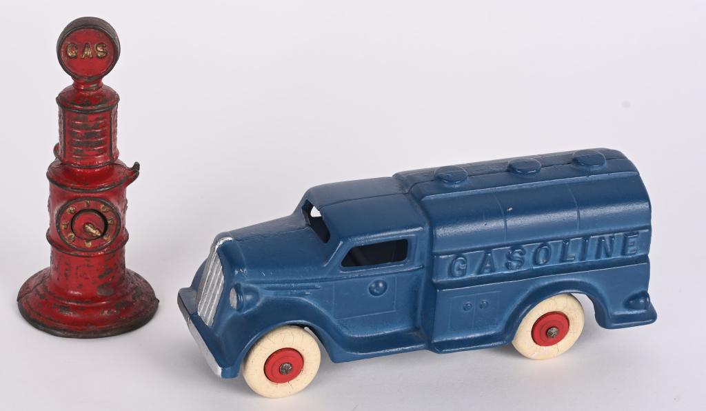A.C. WILLIAMS GASOLINE TRUCK & GAS PUMP (1 of 2)
