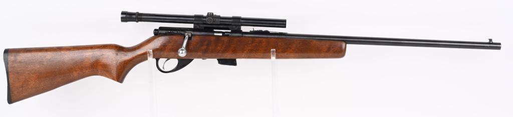 JC HIGGINS MODEL 103228 BOLT ACTION 22 RIFLE: SERIAL NSN. BARREL 22". CALIBER 22RF. The J.C. Higgins is a brand name used by Sears Roebuck & Co from 1946 and 1962. The Model 103-228 was made by Marlin and is similar to the Marlin Model 80C. Magaz
