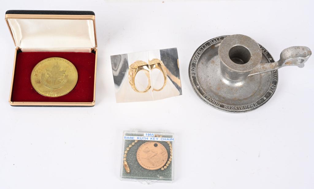 LOT OF 4 UNUSUAL SPORTS AWARDS-SOUVENIRS (1 of 7)