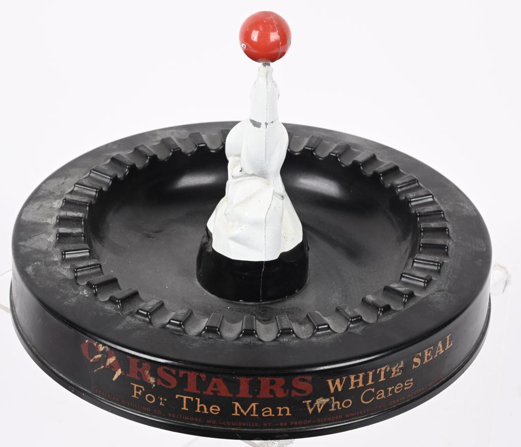 CARSTAIRS WHITE SEAL ADVERTISING ASH TRAY (1 of 3)
