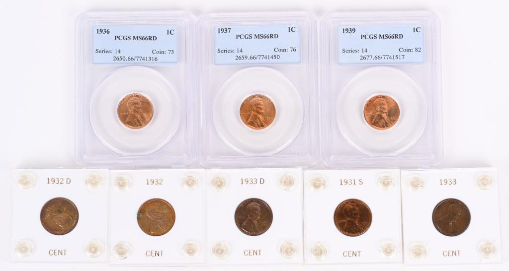 8- LINCOLN CENTS BETTER DATES (1 of 4)