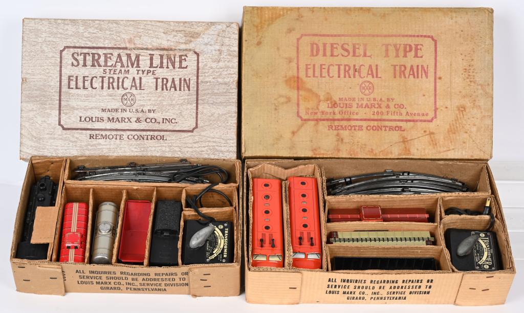 2- MARX TRAIN SETS w/ BOXES (1 of 5)