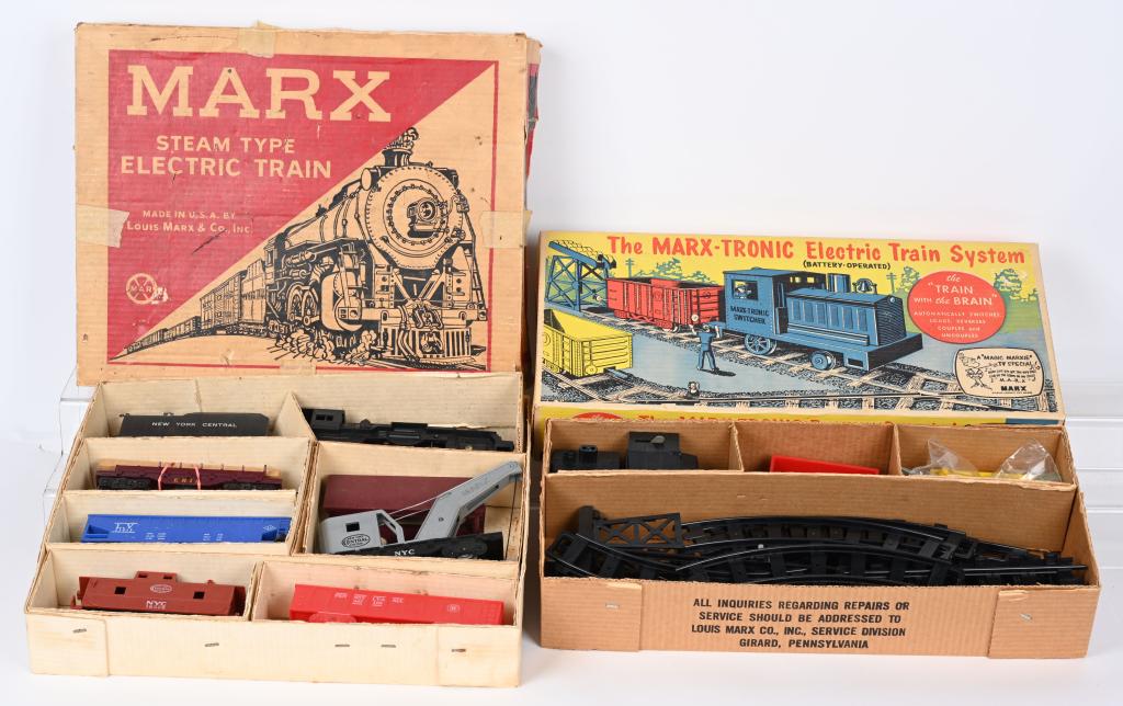 2- MARX TRAIN SETS w/ BOXES (1 of 4)