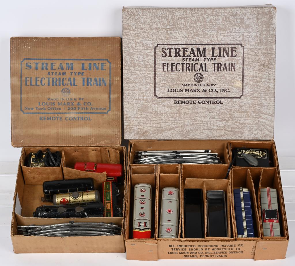 2- MARX TRAIN SETS w/ BOXES (1 of 4)