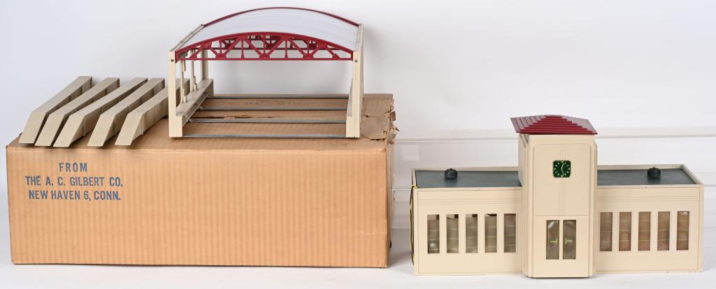 AMERICAN FLYER UNION STATION & TERMINAL w/BOX (1 of 4)