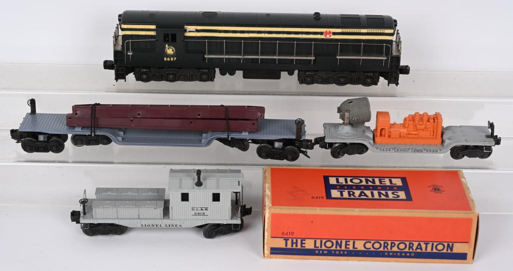 LIONEL #8687 JERSEY CENTRAL ENGINE & MORE (1 of 4)