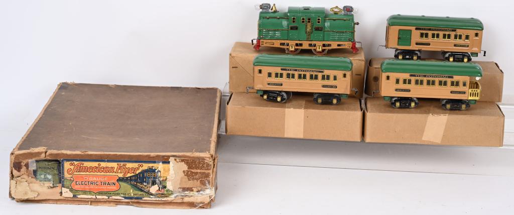 AMERICAN FLYER O GA. POTOMAC TRAIN SET w/ BOX (1 of 7)