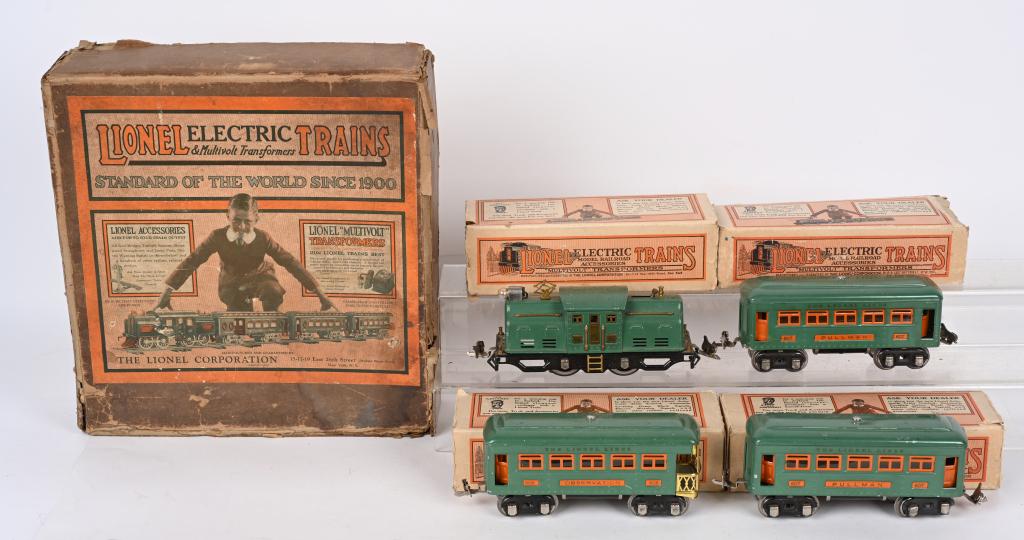 LIONEL #296 PREWAR O GA TRAIN SET w/ BOX (1 of 4)