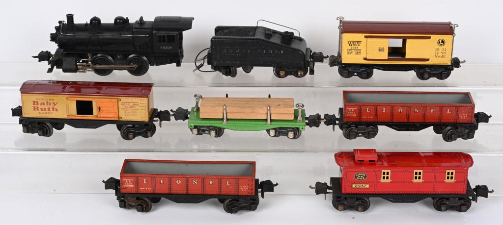 LIONEL #1662 ENGINE w/ FREIGHT CARS (1 of 4)