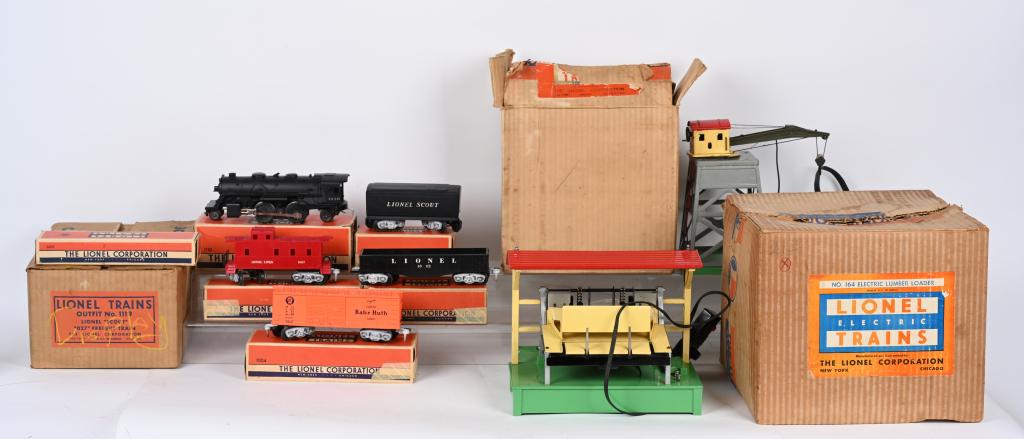 LIONEL #164, #165, & #1119 SCOUT FREIGHT TRAIN (1 of 4)