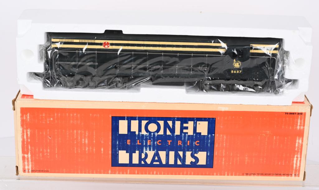 LIONEL 6-8687 JERSEY CENTRAL FAIRBANK MORRIS LOCO: Lionel #6-8687 Jersey Central Fairbanks Morris Diesel Locomotive. Like new in Box.