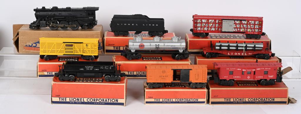 LIONEL #675 ENGINE & FREIGHT CARS w/ BOXES (1 of 4)