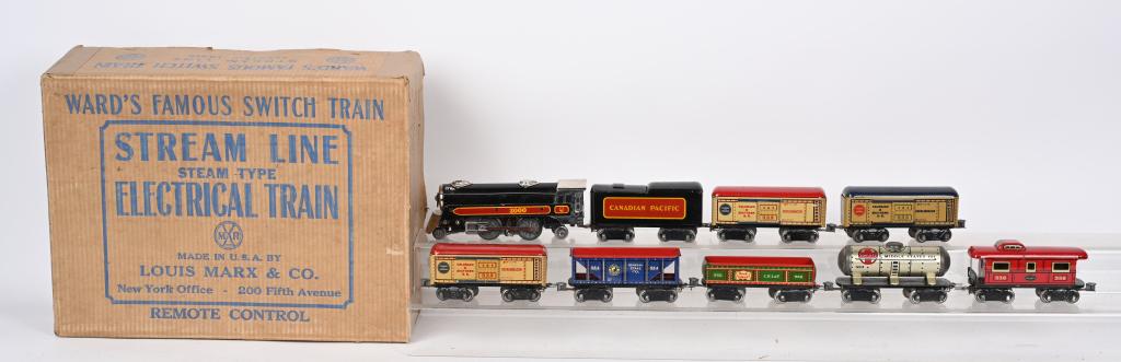 MARX #15300 WARD'S FAMOUS SWITCHER TRAIN SET (1 of 7)