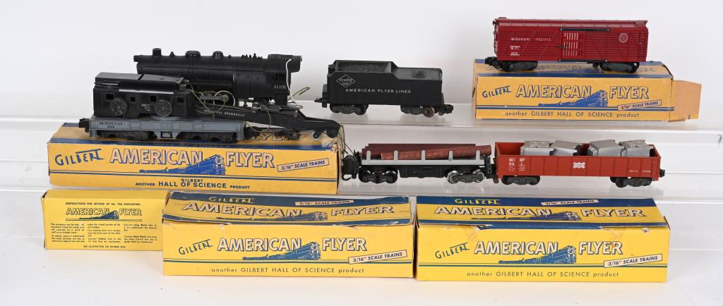 AMERICAN FLYER FRIGHT TRAIN SET (1 of 4)