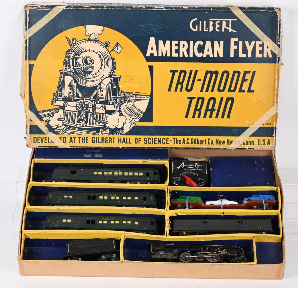 AMERICAN FLYER SET 402 w' BOX (1 of 6)
