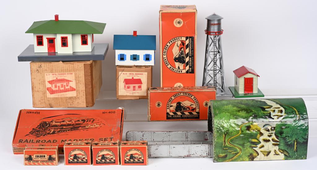 COLBER-ATLAS TRAIN ACCESSORIES LOT w/ BOXES (1 of 5)