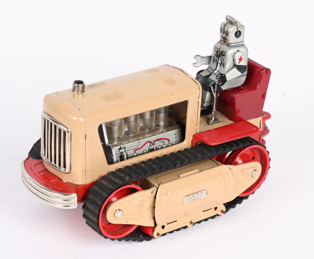 JAPAN BATTERY OP #1200 ROBOT TRACTOR (1 of 7)