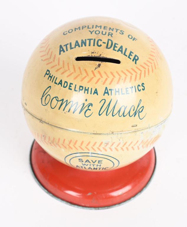 CONNIE MACK ATLANTIC GAS BASEBALL BANK (1 of 4)