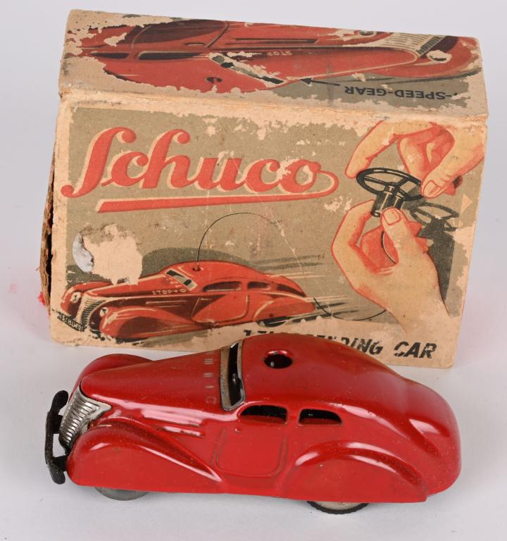 SCHUCO WINDUP TELESTEERING CAR w/ BOX (1 of 5)