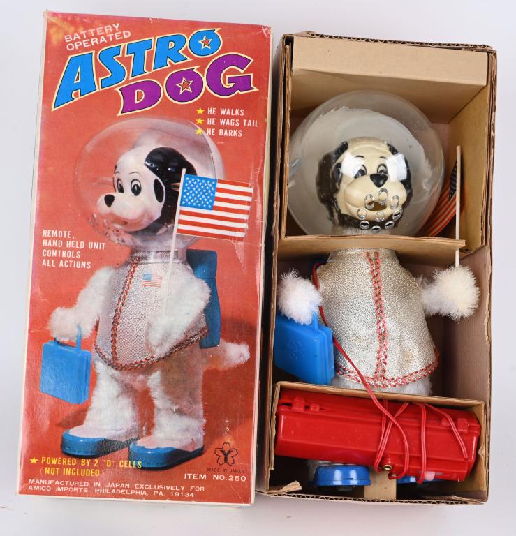 JAPAN BATTERY OP ASTRO DOG w/ BOX (1 of 4)